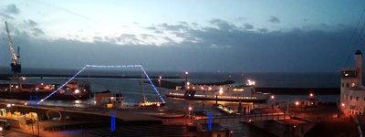 Travelguide - Webcam haveningang Harlingen