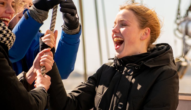 Schoolkamp op een zeilschip - Schoolkamp / jeugdgroepen