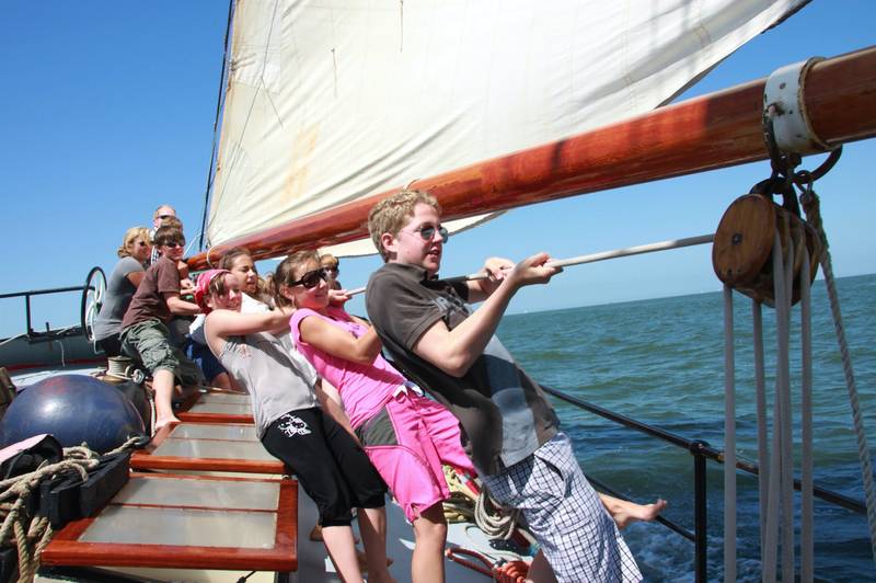 Schoolkamp op een zeilschip - Een onvergetelijke ervaring tijdens werkweek of schoolkamp op een zeilschip