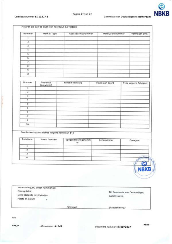 Fortuna - CBB algemeen veiligheid certificaat 