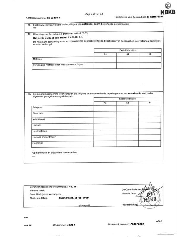 Poolster - CBB algemeen veiligheid certificaat 