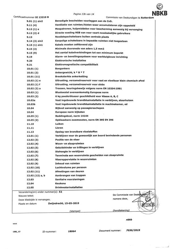 Poolster - CBB algemeen veiligheid certificaat 