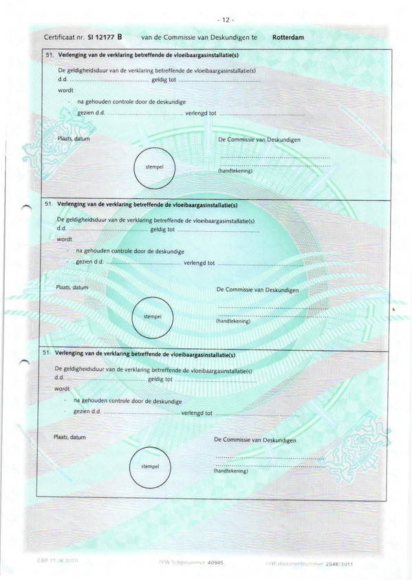 Welvaart - CBB algemeen veiligheid certificaat 