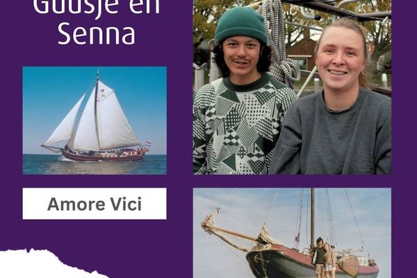 Zeilblog - Een nieuw hoofdstuk voor de Amore Vici: ontmoet Guusje & Senna