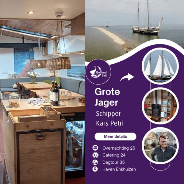 Zeilblog - Welkom in de familie, Grote Jager!