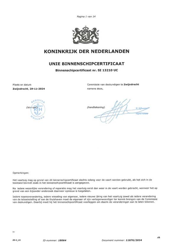 Poolster - CBB algemeen veiligheid certificaat 