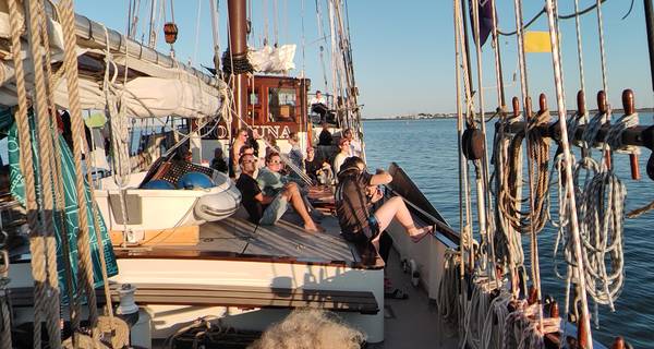Zeilblog - De zonsverduistering op het water