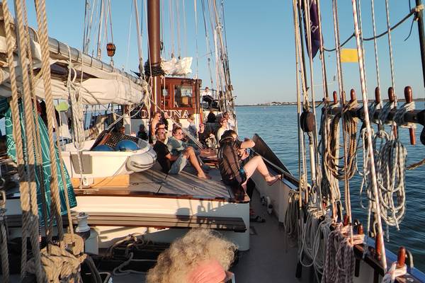 Zeilblog - De zonsverduistering op het water