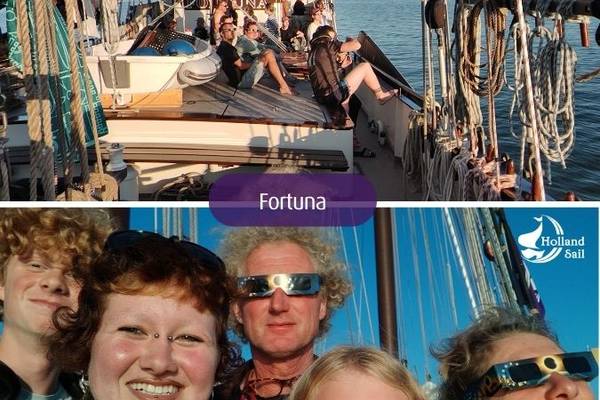 Zeilblog - De zonsverduistering op het water