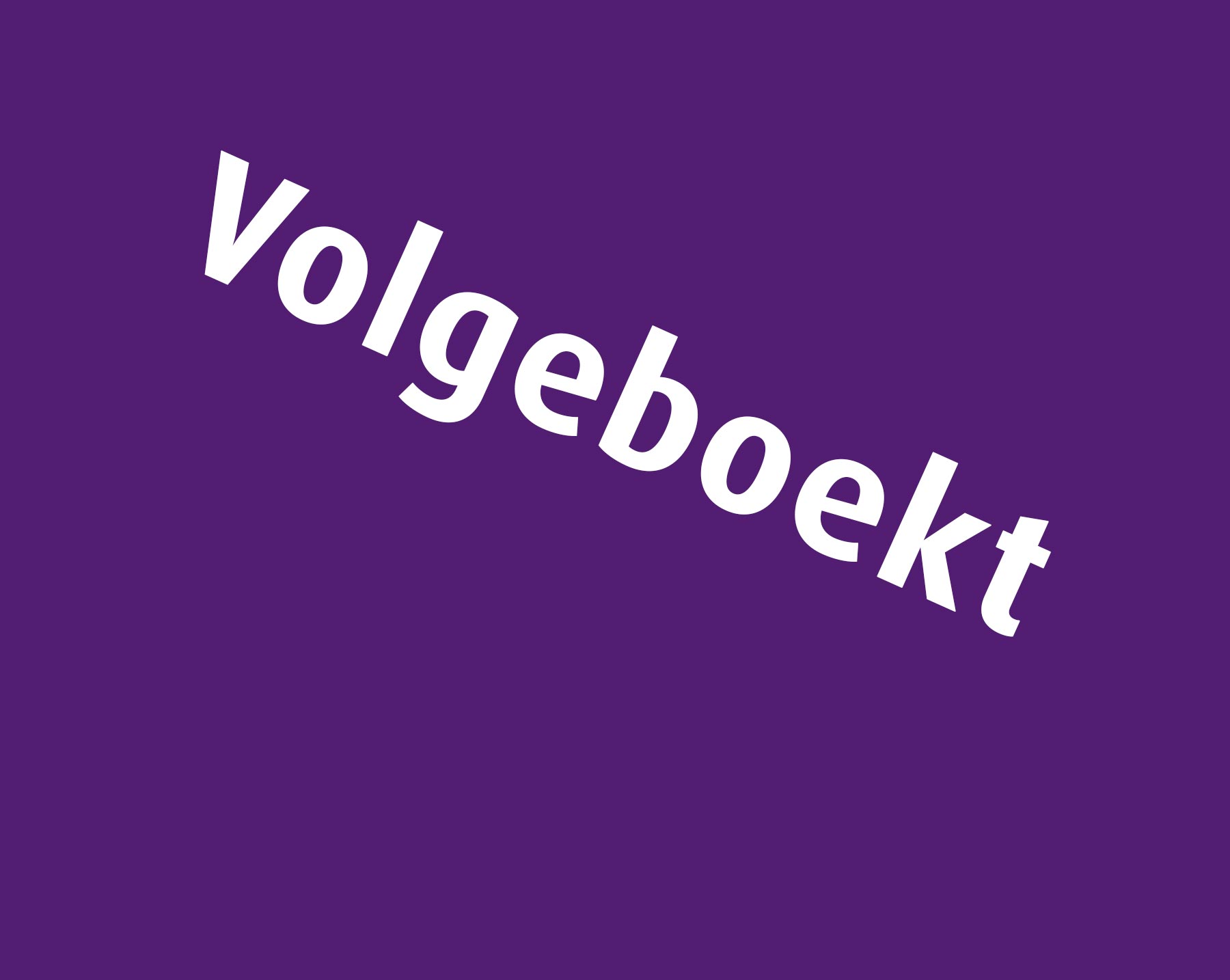 Volgeboekt